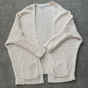 S over sized cream cardigan